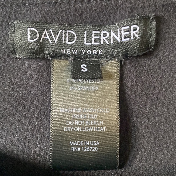 David Lerner Ankle Leggings in Black - Picture 3 of 5